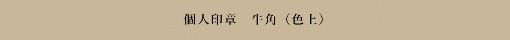 牛角（色上）